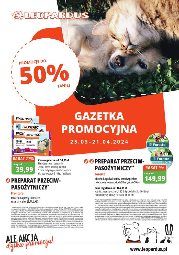 Katalog Leopardus w: Chorzów | Promocje do 50% tanije  | 15.04.2024 - 25.04.2024