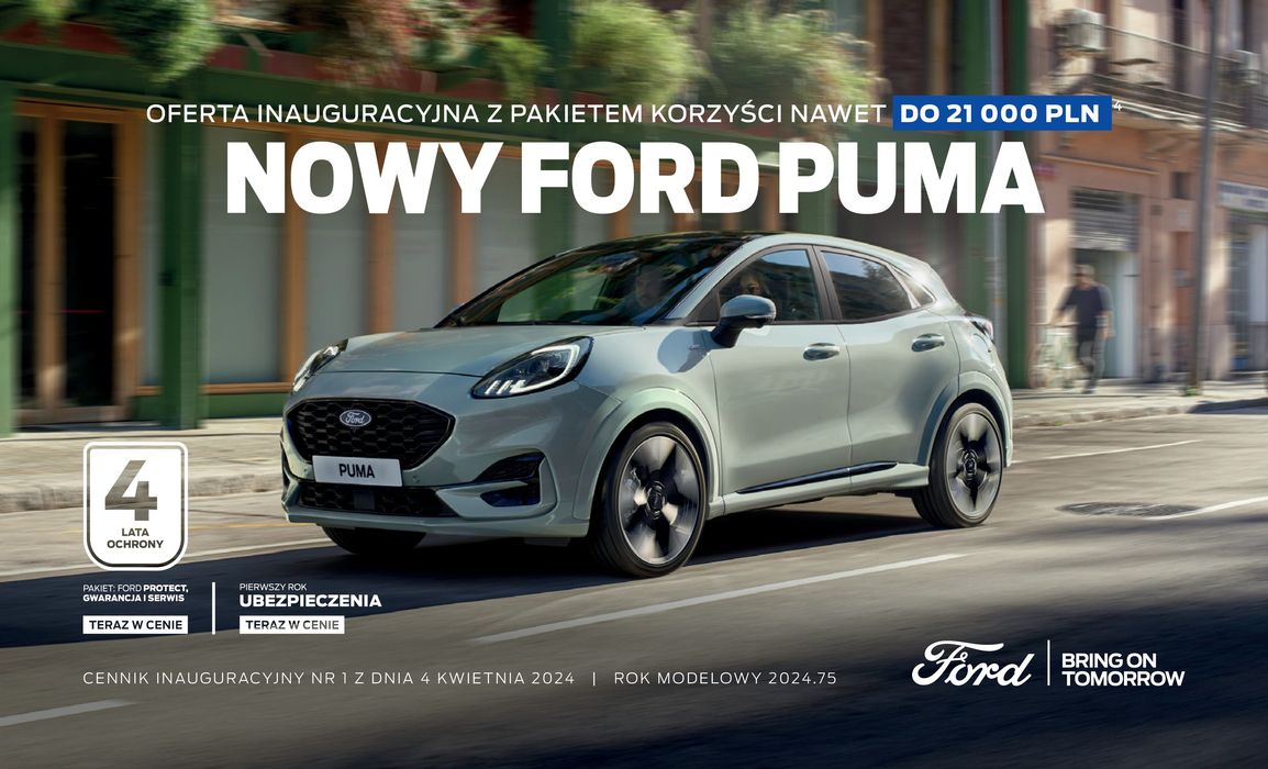Katalog Ford w: Ełk | NOWY FORD PUMA | 16.04.2024 - 16.04.2025