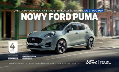 Katalog Ford w: Łódź | NOWY FORD PUMA | 16.04.2024 - 16.04.2025