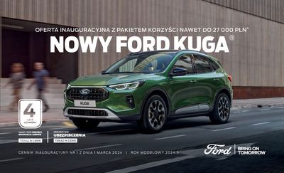 Katalog Ford w: Kraków | NOWY FORD KUGA | 16.04.2024 - 16.04.2025