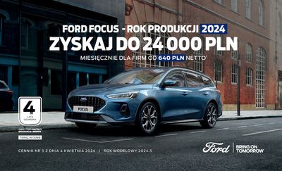 Katalog Ford w: Katowice | FORD FOCUS | 16.04.2024 - 16.04.2025
