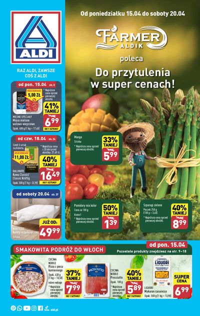 Promocje Supermarkety w Gdynia | Do przytulenia w super cenach! de Aldi | 16.04.2024 - 30.04.2024