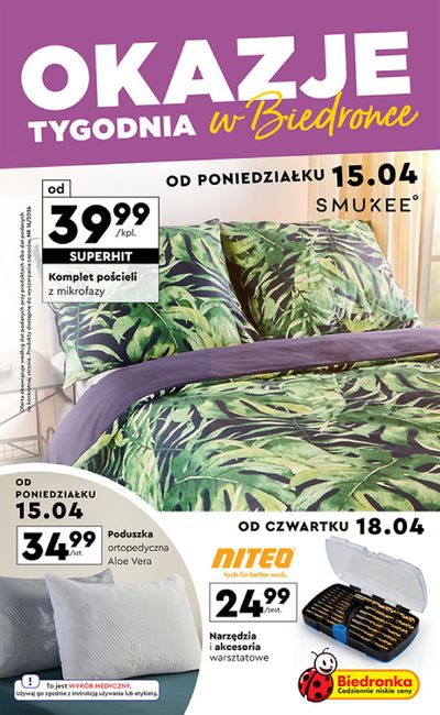 Katalog Biedronka w: Oława | Okazje !!!  | 16.04.2024 - 30.04.2024