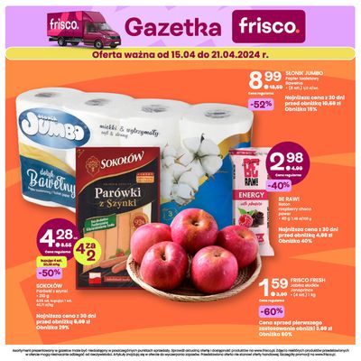Promocje Supermarkety w Wrocław | Mega oferta  de Frisco.pl | 16.04.2024 - 21.04.2024