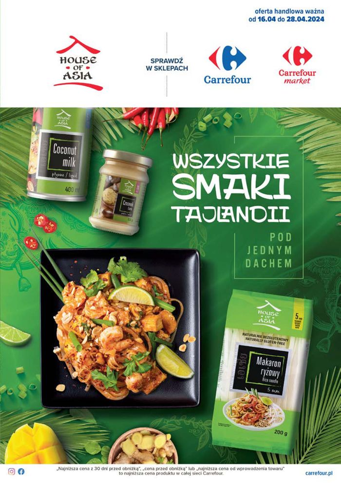 Katalog Carrefour Market w: Gdańsk | Gazetka Smaki Tajlandii | 15.04.2024 - 28.04.2024