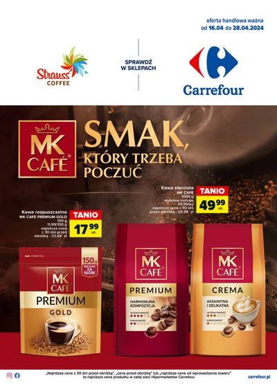 Katalog Carrefour Market w: Gdańsk | Gazetka Smak, kt&oacute;ry trzeba poczu&#263; | 15.04.2024 - 28.04.2024
