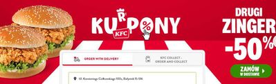 Promocje Restauracje i kawiarnie w Kraków | -50% de KFC | 17.04.2024 - 5.05.2024