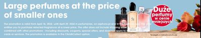 Promocje Perfumy i kosmetyki w Będzin | Sale  de Sephora | 17.04.2024 - 29.04.2024