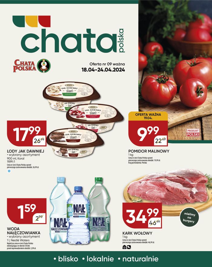 Katalog Chata Polska | Chata Polska gazetka | 18.04.2024 - 2.05.2024