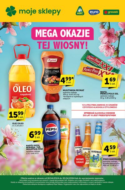 Promocje Supermarkety w Świątniki Górne | Mega okazje tej wiosny!  de abc | 18.04.2024 - 30.04.2024