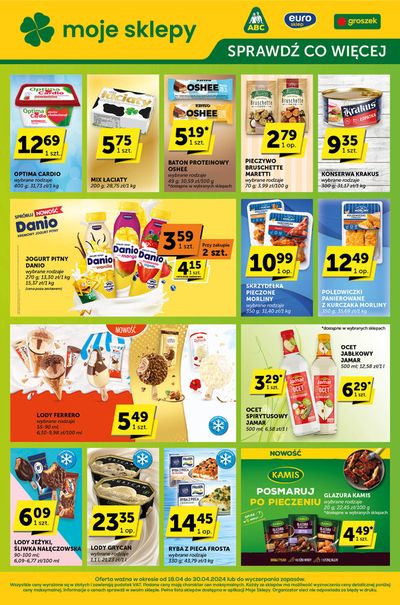 Promocje Supermarkety w Jelenia Góra | Sprawdź co więcej  de abc | 18.04.2024 - 30.04.2024