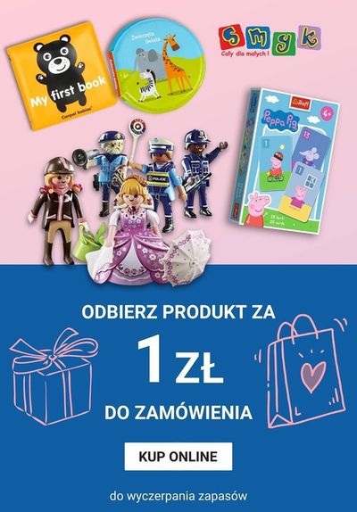 Promocje Dzieci i zabawki w Wałcz | Smyk gazetka do 24.04  de Smyk | 17.04.2024 - 24.04.2024