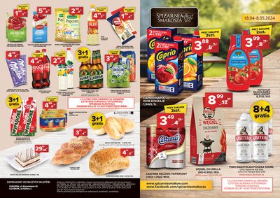 Promocje Supermarkety w Działdowo | Nr 7/2024  de Spiżarnia | 18.04.2024 - 8.05.2024