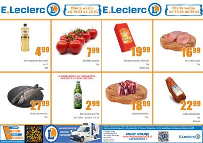 Katalog E.Leclerc | E.Leclerc gazetka od 19.04 do 20.04  | 19.04.2024 - 3.05.2024