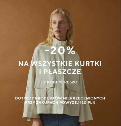 Promocje Ubrania, buty i akcesoria w Płock | 20% taniej  de Reserved | 19.04.2024 - 5.05.2024