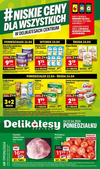 Katalog Delikatesy Centrum w: Biała Podlaska | Niskie Ceny !  | 22.04.2024 - 28.04.2024