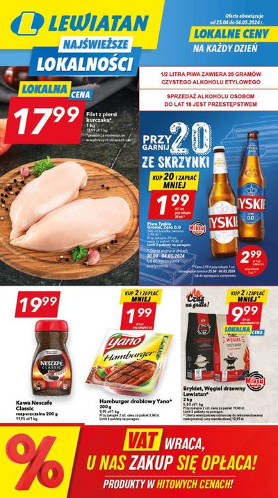 Katalog Lewiatan w: Płock | Lokalne ceny! | 23.04.2024 - 7.05.2024