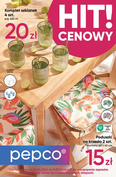 Promocje Ubrania, buty i akcesoria w Wrocław | Pepco Gazetka Klimatyczny balkon de Pepco | 25.04.2024 - 8.05.2024