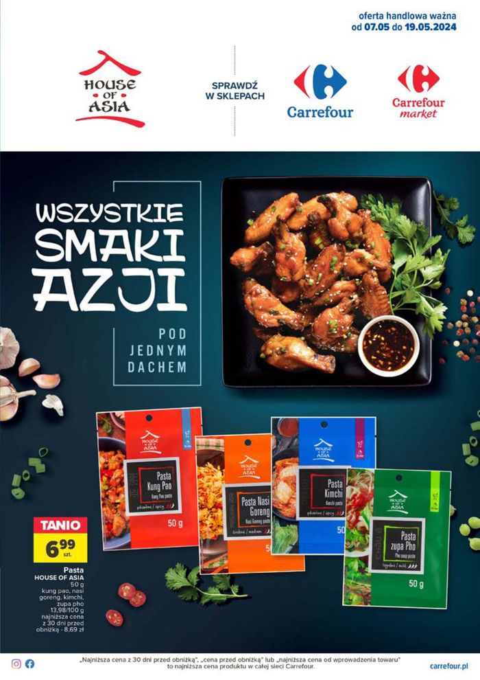 Katalog Carrefour Market w: Konstancin-Jeziorna | Gazetka Wszystkie smaki Azji | 6.04.2024 - 19.05.2024
