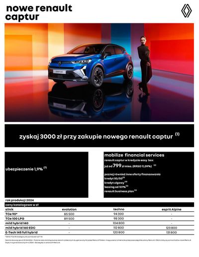 Katalog Renault w: Oświęcim | Renault Nowy Captur | 24.04.2024 - 24.04.2025