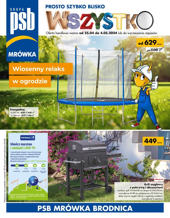 Katalog Mrówka w: Brodnica | Wiosenny relaks w ogrodzie | 25.04.2024 - 4.05.2024