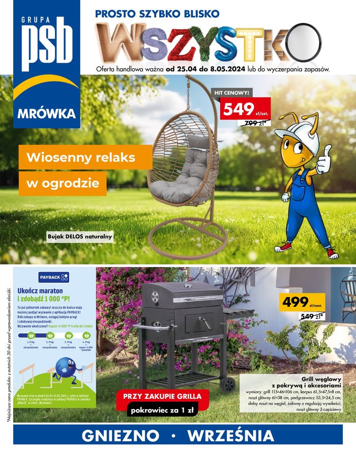 Katalog Mrówka w: Gniezno | Wiosenny relaks w ogrodzie | 25.04.2024 - 4.05.2024