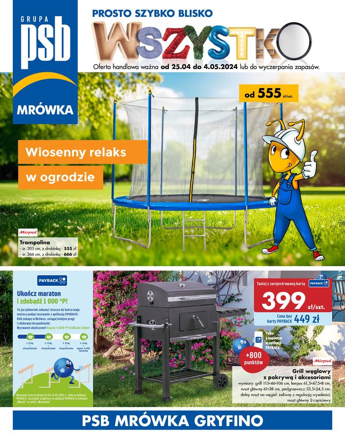 Katalog Mrówka w: Szczecin | Wiosenny relaks w ogrodzie | 25.04.2024 - 4.05.2024