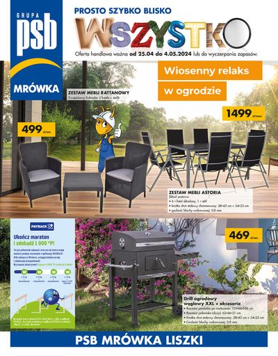 Promocje Budownictwo i ogród w Zabierzów | Wiosenny relaks w ogrodzie de Mrówka | 25.04.2024 - 4.05.2024
