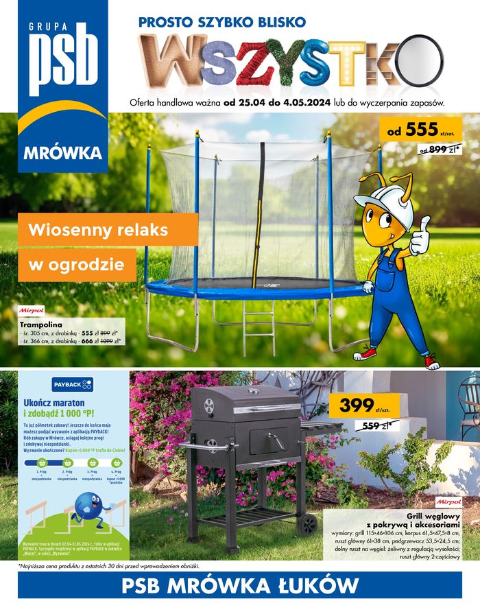 Katalog Mrówka w: Łuków | Wiosenny relaks w ogrodzie | 25.04.2024 - 4.05.2024