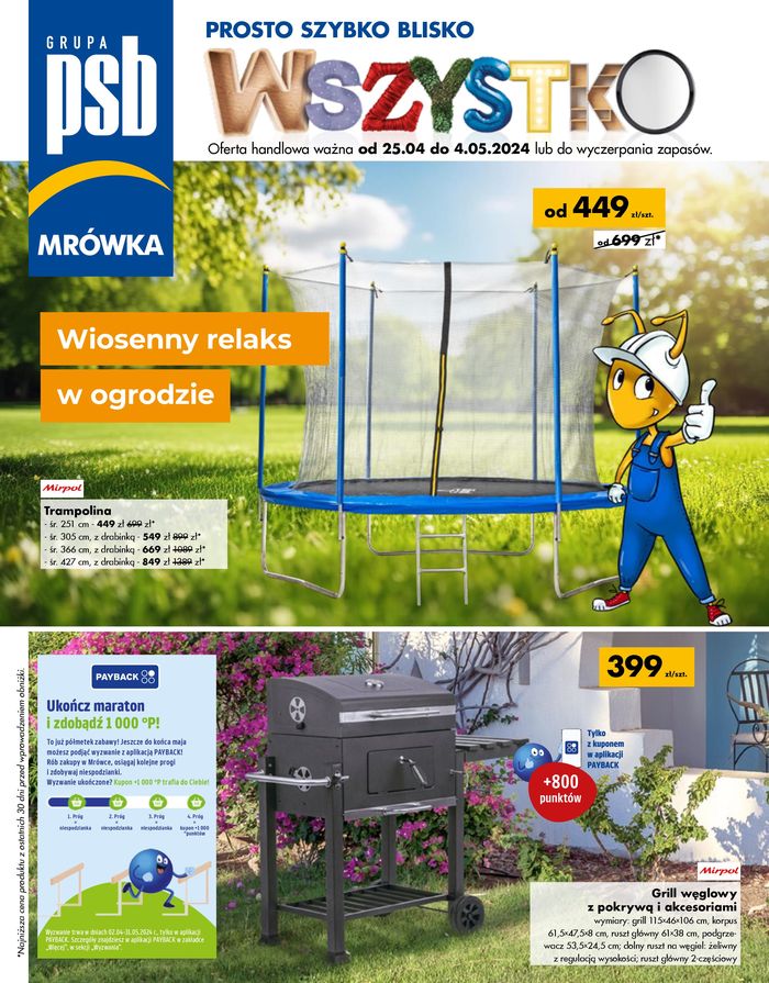 Katalog Mrówka w: Zdzieszowice | Wiosenny relaks w ogrodzie | 25.04.2024 - 4.05.2024