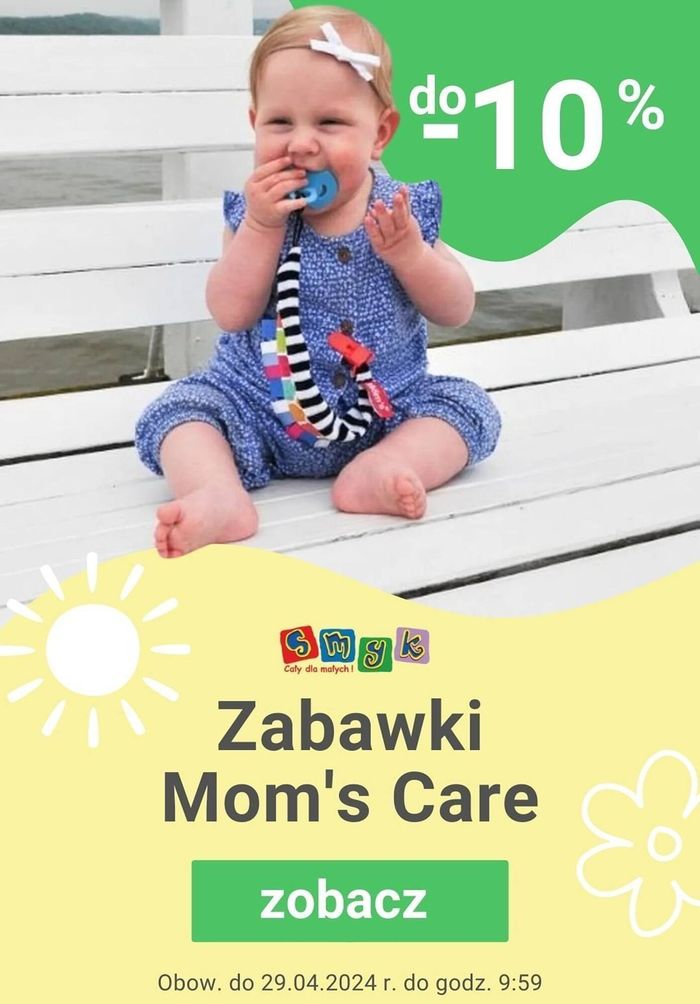Katalog Smyk w: Kraków | Zabawki Mom's Care | 22.04.2024 - 29.04.2024