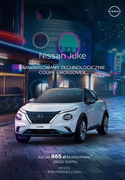 Promocje Samochody, motory i części samochodowe w Nowogród Bobrzański | Juke de Nissan | 25.04.2024 - 25.04.2025