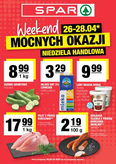 Promocje Supermarkety w Zabierzów | Weekend mocnych okazji ! de Spar | 25.04.2024 - 9.05.2024
