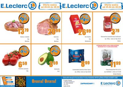 Katalog E.Leclerc w: Zabrze | Oferta ważna od 25.04 do 28.03 | 25.04.2024 - 9.05.2024