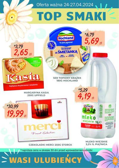 Promocje Supermarkety w Kraków | TOP SMAKI de Jubilat | 25.04.2024 - 9.05.2024