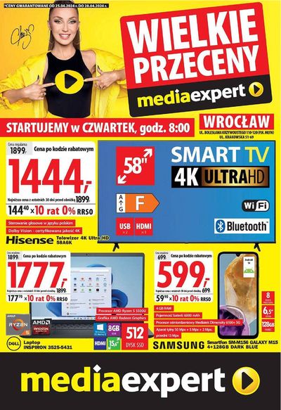 Katalog Media Expert w: Wrocław | Wielkie przeceny ! | 26.04.2024 - 10.05.2024