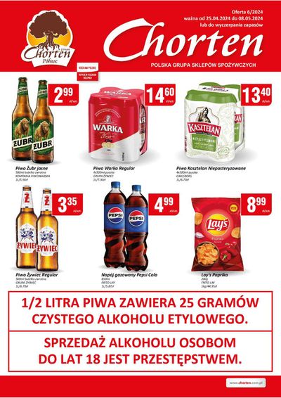 Promocje Supermarkety w Pisz | Oferta 6/2024 de Chorten | 26.04.2024 - 10.05.2024
