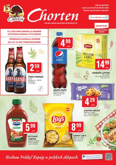 Promocje Supermarkety w Pisz | Oferta 06/2024 de Chorten | 26.04.2024 - 10.05.2024