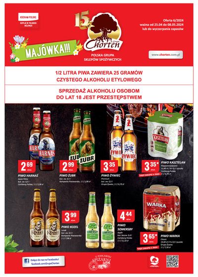 Promocje Supermarkety w Łódź | Majówka !!! de Chorten | 26.04.2024 - 10.05.2024