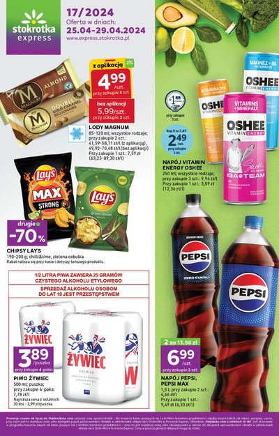 Promocje Supermarkety w Ostróda | Stokrotka gazetka de Stokrotka | 25.04.2024 - 29.04.2024