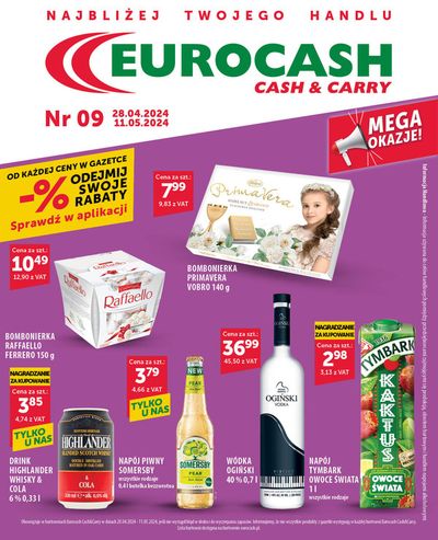 Promocje Supermarkety w Mosty | Gazetka Cash&Carry Nr 09  de Eurocash | 28.04.2024 - 11.05.2024