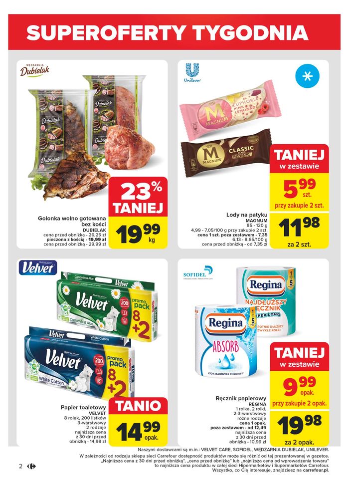 Katalog Carrefour Market w: Bydgoszcz | Gazetka Superoferty tygodnia | 28.04.2024 - 4.05.2024