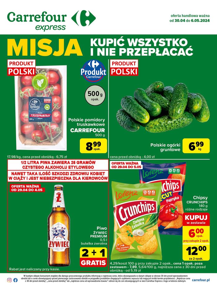 Katalog Carrefour Market w: Zakopane | Gazetka Express | 29.04.2024 - 6.05.2024