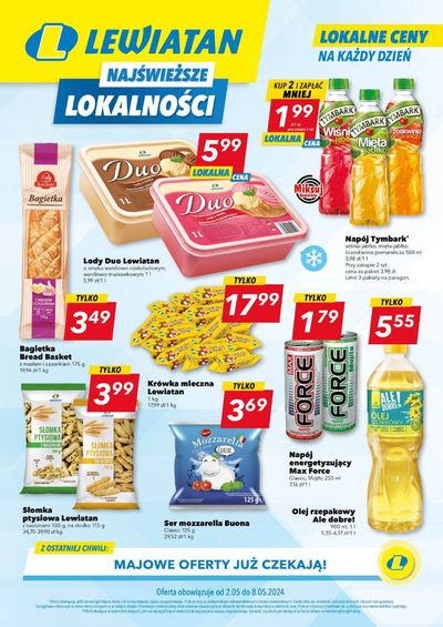 Katalog Lewiatan w: Nowe Skalmierzyce | Lokalne Ceny !!! | 30.04.2024 - 14.05.2024