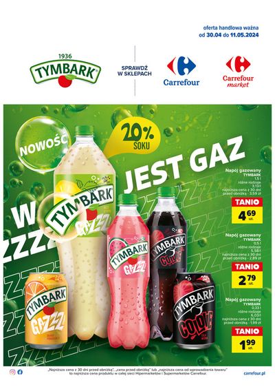 Katalog Carrefour w: Warszawa | Gazetka W tym jest gaz | 29.04.2024 - 11.05.2024