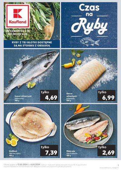 Katalog Kaufland w: Jędrzejów | Czas na ryby !!! | 1.05.2024 - 15.05.2024