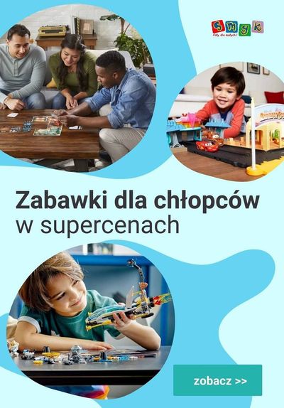 Promocje Dzieci i zabawki w Kobyłka | Zabawki dla chłopców w supercenach de Smyk | 1.05.2024 - 7.05.2024