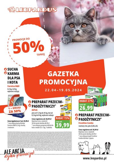 Promocje Supermarkety w Prochowice | Promocje do 50 % taniej  de Leopardus | 3.05.2024 - 19.05.2024