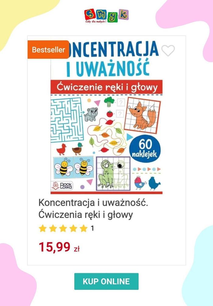 Katalog Smyk w: Słupsk | - 10 %  | 2.05.2024 - 6.05.2024