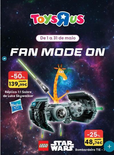 Promocje Dzieci i zabawki w Szubin | Fan mode on  de Toys R Us | 3.05.2024 - 31.05.2024